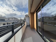 【神奈川県/横浜市栄区野七里】栄区野七里1丁目　新築戸建 /　全1棟 バルコニー