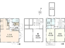 【神奈川県/横浜市青葉区市ケ尾町】青葉区市ケ尾町　中古戸建 間取り図