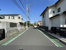 【神奈川県/横浜市青葉区しらとり台】青葉区しらとり台 前面道路