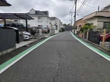【神奈川県/横浜市青葉区しらとり台】青葉区しらとり台 前面道路