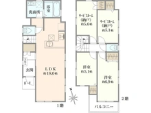 【神奈川県/横浜市青葉区しらとり台】青葉区しらとり台 間取り図
