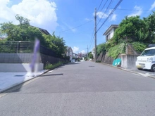 【神奈川県/横浜市青葉区市ケ尾町】市ケ尾町　新築戸建1号棟 前面道路