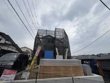 【神奈川県/横浜市緑区北八朔町】横浜市緑区北八朔町　新築戸建　C棟（全3棟） 建築中の外観：C棟（全３棟）