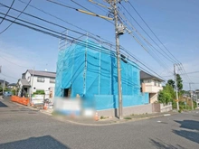 【神奈川県/横浜市都筑区荏田南】都筑区荏田南4丁目 建築中の外観