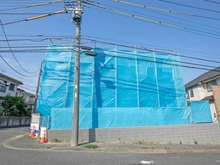 【神奈川県/横浜市都筑区荏田南】都筑区荏田南4丁目 建築中の外観