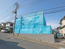 【神奈川県/横浜市都筑区荏田南】都筑区荏田南4丁目 建築中の外観