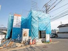 【神奈川県/横浜市都筑区荏田南】都筑区荏田南4丁目 建築中の外観