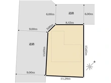 【神奈川県/横浜市都筑区荏田南】都筑区荏田南4丁目 区画図