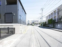 【神奈川県/横浜市青葉区すすき野】横浜市青葉区すすき野1丁目　新築1号棟 前面道路