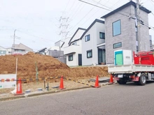 【神奈川県/横浜市青葉区あざみ野南】青葉区あざみ野南4丁目　新築戸建　1号棟 現地（建築前）：全3棟