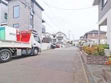 【神奈川県/横浜市青葉区あざみ野南】青葉区あざみ野南4丁目　新築戸建　1号棟 前面道路