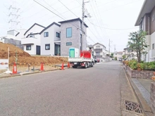 【神奈川県/横浜市青葉区あざみ野南】青葉区あざみ野南4丁目　新築戸建　2号棟 前面道路