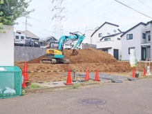 【神奈川県/横浜市青葉区あざみ野南】青葉区あざみ野南4丁目　新築戸建　3号棟 現地（建築前）：全3棟