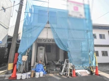 【神奈川県/横浜市都筑区川和町】都筑区川和町 新築戸建 建築中の外観