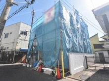 【神奈川県/横浜市都筑区川和町】都筑区川和町 新築戸建 建築中の外観