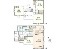 【東京都/稲城市坂浜】プラウドシーズン稲城若葉台 間取り図