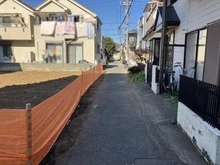 【東京都/立川市羽衣町】立川市羽衣町1丁目　新築戸建　1号棟 前面道路
