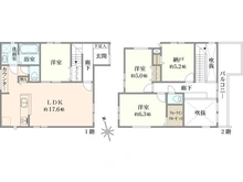 【東京都/日野市日野台】日野市日野台2丁目　新築戸建　2号棟 間取り図