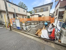 【東京都/立川市砂川町】立川市砂川町6丁目　新築戸建 建築中の外観