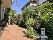 【東京都/小金井市本町】小金井市本町3丁目　中古戸建 庭：ウッドデッキ