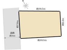 【東京都/調布市富士見町】調布市富士見町2丁目　中古戸建 区画図
