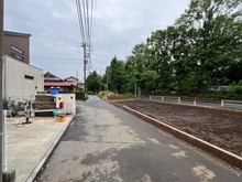 【東京都/清瀬市下宿】清瀬市下宿3丁目 新築戸建 全4棟 1号棟 前面道路