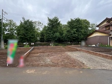 【東京都/清瀬市下宿】清瀬市下宿3丁目 新築戸建 全4棟 3号棟 現地（建築前）：全4棟　写真中央