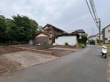 【東京都/清瀬市下宿】清瀬市下宿3丁目 新築戸建 全4棟 4号棟 現地（建築前）：全4棟　奥側