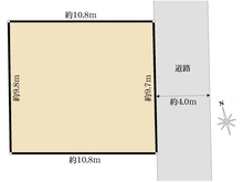 【東京都/小金井市貫井南町】小金井市貫井南町5丁目　戸建 区画図