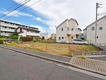 【東京都/三鷹市井口】三鷹市井口4丁目 新築戸建 A号棟 現地(建築前):全2棟 左側