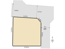 【東京都/世田谷区新町】世田谷区新町一丁目 借地権付中古戸建 区画図