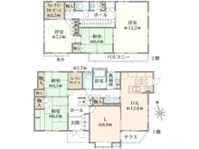 【東京都/杉並区桃井】杉並区桃井4丁目　中古戸建 間取り図