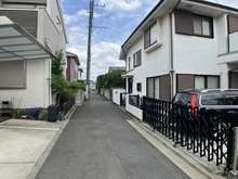 【東京都/杉並区善福寺】杉並区善福寺1丁目　借地権付中古戸建 前面道路