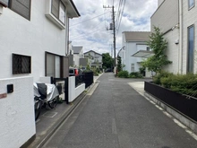 【東京都/杉並区善福寺】杉並区善福寺1丁目　借地権付中古戸建 前面道路