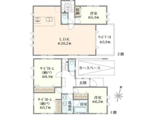 【東京都/杉並区善福寺】杉並区善福寺2丁目新築戸建　B棟 間取り図