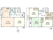 【東京都/杉並区阿佐谷南】杉並区阿佐谷南1丁目　戸建 間取り図