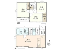 【東京都/杉並区本天沼】杉並区本天沼2丁目新築戸建　C号棟 間取り図