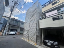 【東京都/杉並区堀ノ内】杉並区堀ノ内2丁目　新築戸建 建築中の外観