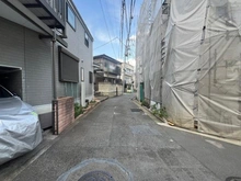 【東京都/杉並区堀ノ内】杉並区堀ノ内2丁目　新築戸建 前面道路