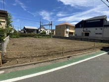 【東京都/杉並区高井戸東】杉並区高井戸東1丁目新築戸建　B号棟 現地（建築前）：全4区画、B棟は左から2番目