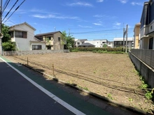 【東京都/杉並区高井戸東】杉並区高井戸東1丁目新築戸建　C号棟 現地（建築前）：全4区画、C棟は右から2番目