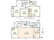 【東京都/練馬区下石神井】プラウドシーズン下石神井 間取り図