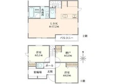 【東京都/杉並区今川】杉並区今川3丁目　新築戸建 間取り図