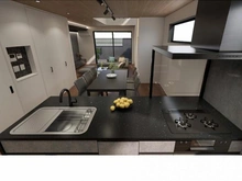 【東京都/杉並区西荻南】杉並区西荻南1丁目　新築戸建 内装完成予想図：内装完成予想図に掲載されている、家具調度品等は価格に含まれません