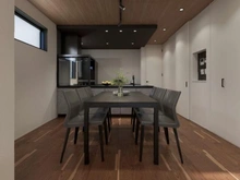 【東京都/杉並区西荻南】杉並区西荻南1丁目　新築戸建 内装完成予想図：内装完成予想図に掲載されている、家具調度品等は価格に含まれません