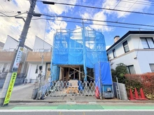 【東京都/杉並区西荻南】杉並区西荻南1丁目　新築戸建 建築中の外観
