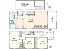 【東京都/杉並区西荻南】杉並区西荻南1丁目　新築戸建 間取り図