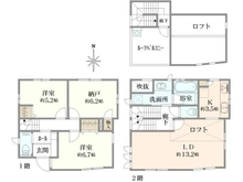 【東京都/杉並区和泉】杉並区和泉3丁目　中古戸建 間取り図