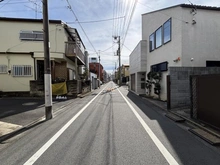 【東京都/目黒区鷹番】目黒区鷹番1丁目　中古戸建 前面道路