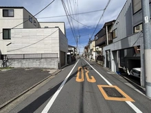 【東京都/目黒区鷹番】目黒区鷹番1丁目　中古戸建 前面道路